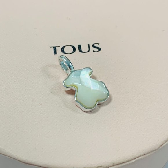 TOUS Silver and faceted mother-of-pearl TOUS Color Pendant. 1,5cm. - Picture 5 of 7